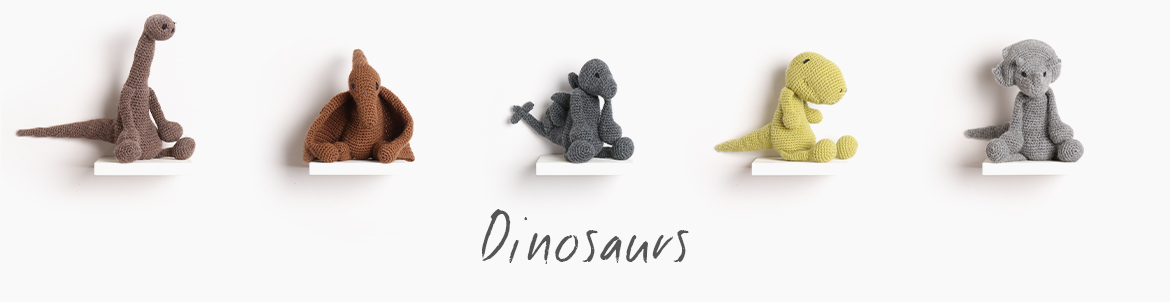 Edward's Menagerie Index Crochet Dinosaurs TOFT